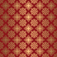 Luxury geometric seamless pattern set, Abstract background, Decorative wallpaper.	