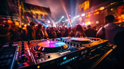 Dj mixing Generative Ai