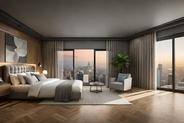 bed room interior