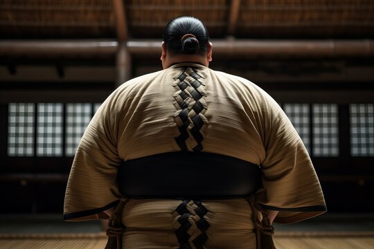 Sumo wrestler. Generate Ai