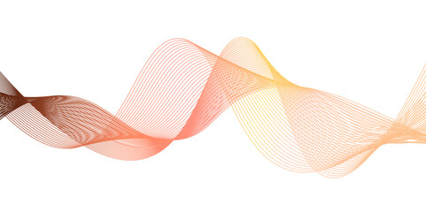 Rainbow lines abstatrac pattern backgrond.modern simple abstract seamlees red yellow color wavy air line pattern art work Dynamic sound wave. Design element. Vector illustration.