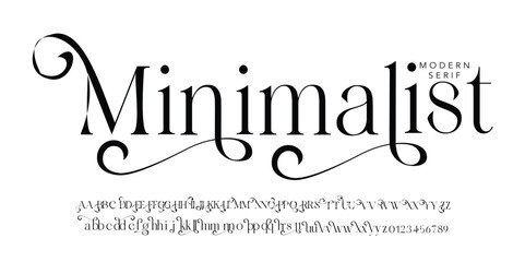 A modern trendy Font with a set of ligatures, this font can be used for logos