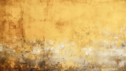 Obraz na płótnie Canvas He applied a bright yellow background texture to the photo.