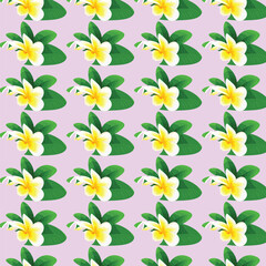 Fototapeta premium Vector illustration of a seamless floral pattern with cute birds in spring for Wedding, anniversary, birthday and party. Design for banner, poster, card, invitation and scrapbook