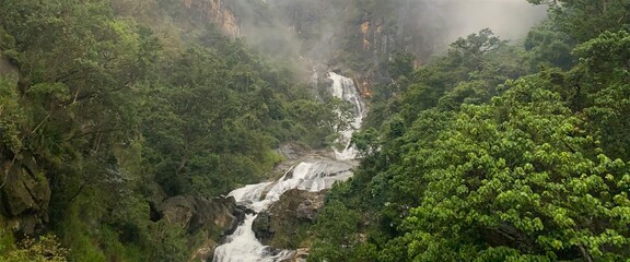Ravana Ella Sri Lanka ( Beautiful Waterfall In Sri Lanka )
