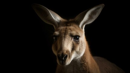 Obraz premium kangaroo animal wildlife nature mammal generative ai