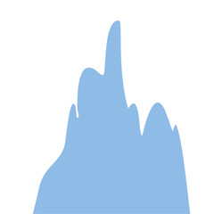 Icebreg Cliff View Decoration