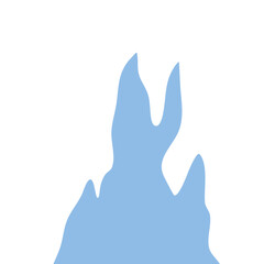 Icebreg Cliff View Decoration