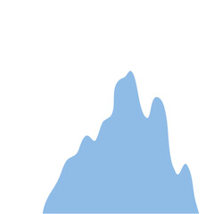 Icebreg Cliff View Decoration