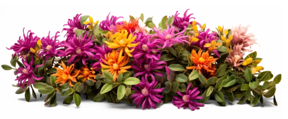 Poster bush of flowers on transparent background, png © Аrtranq