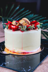 Irresistible Cakes in a Bakery Setting