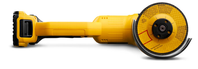 Modern hard work tools on a background