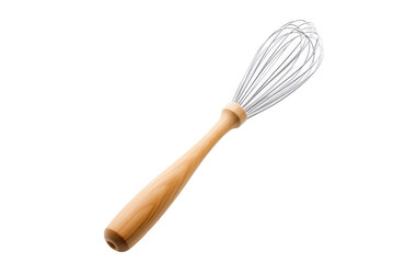 kitchen Whisk on transparent background (PNG). Generative AI.