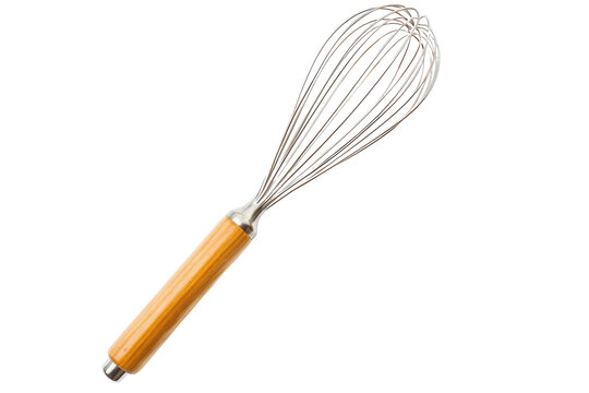 kitchen Whisk on transparent background (PNG). Generative AI.