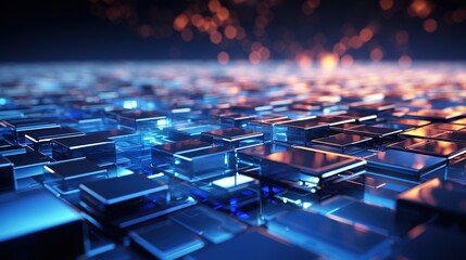 abstract business technology background