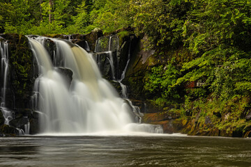 Fototapeta na wymiar Abrams Falls in the Great Smoky Mountains National Park