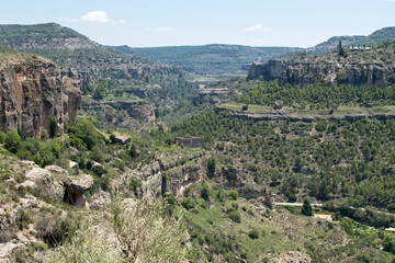 Fototapeta na wymiar Hoces del Río Huécar en Cuenca
