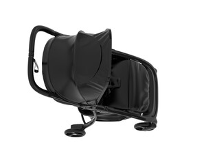 Stroller isolated on transparent background. 3d rendering - illustration