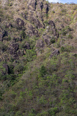 mountain landscape with sky