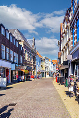 Fototapeta premium Einkaufen in der Altstadt von Venlo