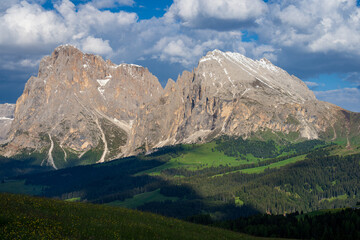 Fototapeta na wymiar Alpe di SIusi in estate