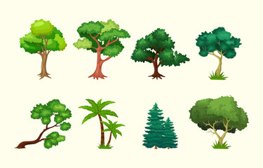 collection of trees
