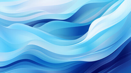 Blue wavy background