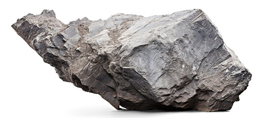 heavy rock on transparent background, png