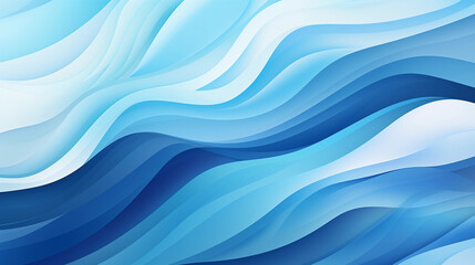 Fototapeta premium Blue wavy background