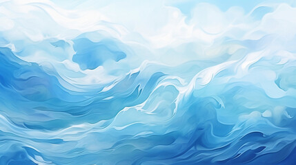 Blue wavy background