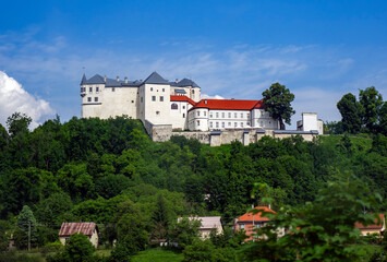 Fototapeta na wymiar Castle in the mountains of Slovakia