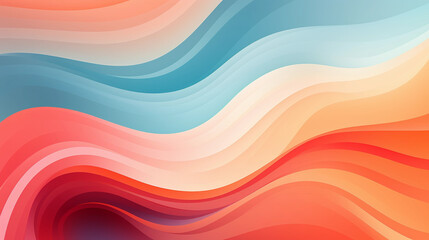 Fototapeta premium colorful background with dynamic waves