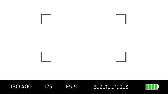 focus viewfinder animation