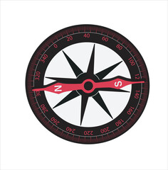 compass rose vector