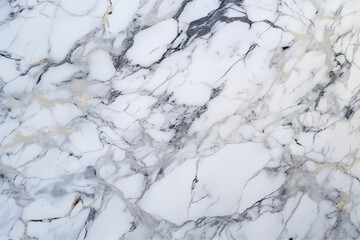 Aesthetic appeal of white marble texture with stunning natural patterns. Generative AI