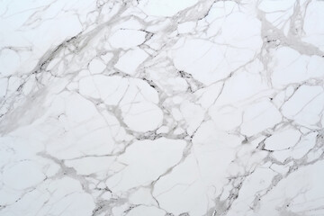Captivating white marble background showcasing intricate natural patterns. Generative AI