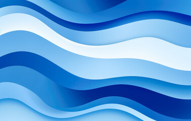 Blue lines abstract wavy texture background.