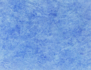 Old light blue paper background texture design, distressed vintage parchment, creased wrinkled paper and scratched line texture, elegant antique pastel blue color with marbled white grunge