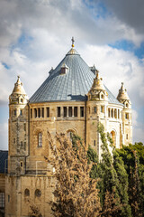 St. Junipero Serra Franciscan Monastery, view from ramparts walk, jerusalem, old city, ramparts walk, israel, middle east