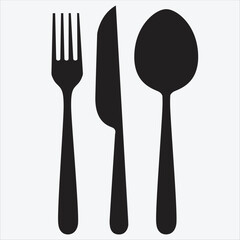 Spoon and fork icon