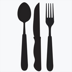 Spoon and fork icon