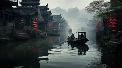 Fotobehang Guilin China ancient travel photography
