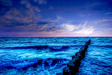 Fototapeta premium Seebad Kuehlungsborn, Ostsee, Deutschland 