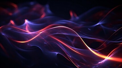 An abstract background with red and purple lines