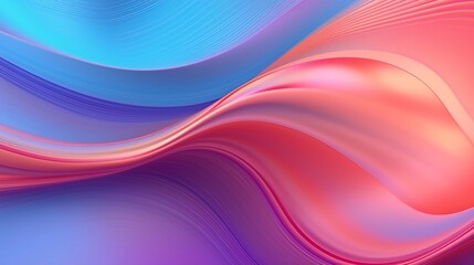 Colorful wavy lines in the background
