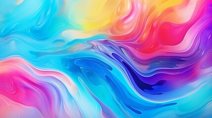 A vibrant and colorful abstract background with a mix of blue, pink, and yellow hues