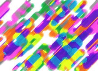 overlapping neon pill shapes fly diagonally in large groups, overlapping, speedy
