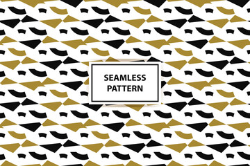 geometric seamless pattern. Abstract geometric hexagonal texture. Seamless vector background.