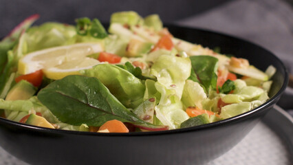 Delicious vegetable salad