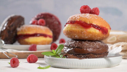 Portuguese fried dough with sugar